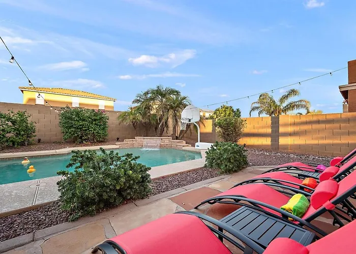 Villa The Gem Getaway Pool Gameroom Gym By Relaxtay Casa Grande